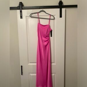House of Harlow hot pink maxi dress